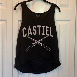 Castile basketball jersey tank top